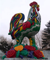 Harbin Event Rooster photographed by Todd King.