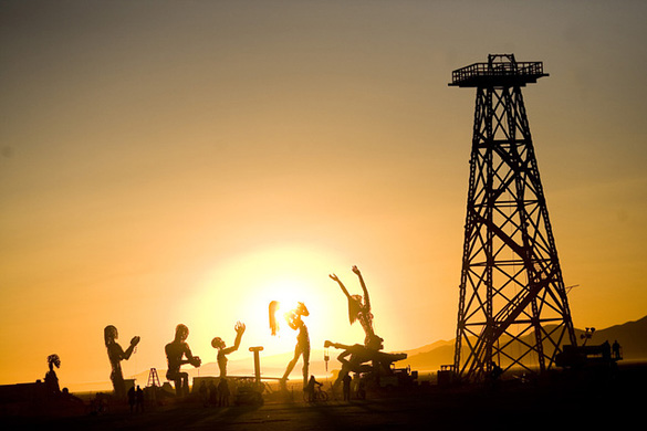 Crude Awakening at Burning Man